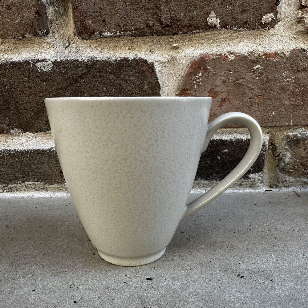 Crate & Barrel | DESIGN HOUSE Stockholm~Pearl White Stoneware Coffee mug tea cup